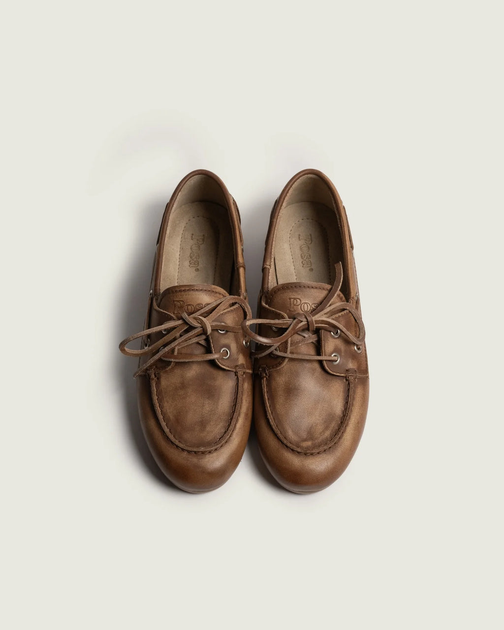 POSA Boat Loafer Brushed - braun