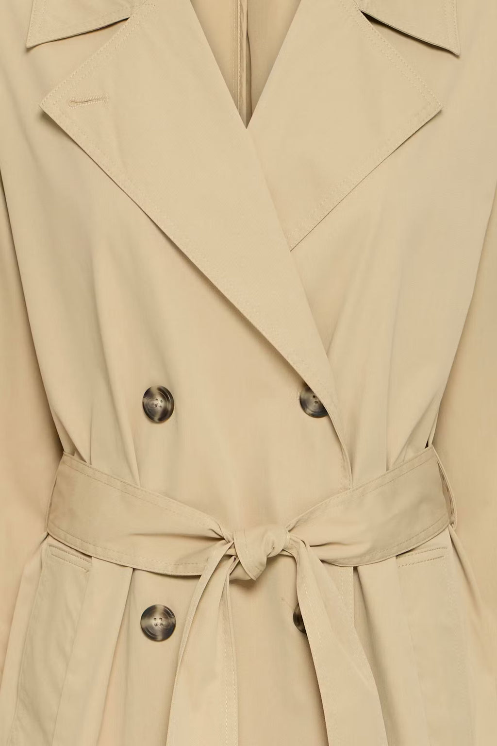 ICHI IHGILANA Trenchcoat beige