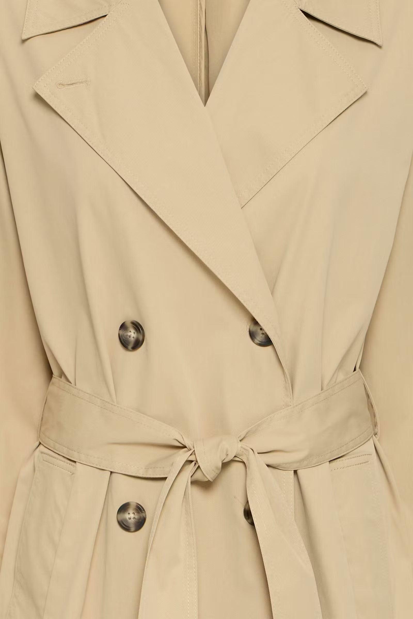 ICHI IHGILANA Trenchcoat beige