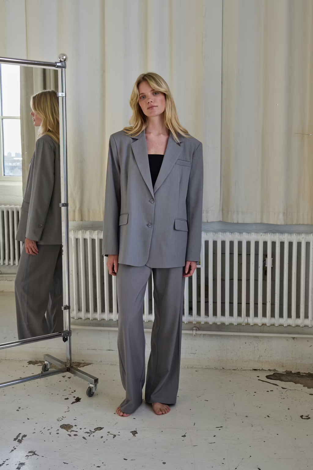 ICHI IHFAVA Oversize Blazer