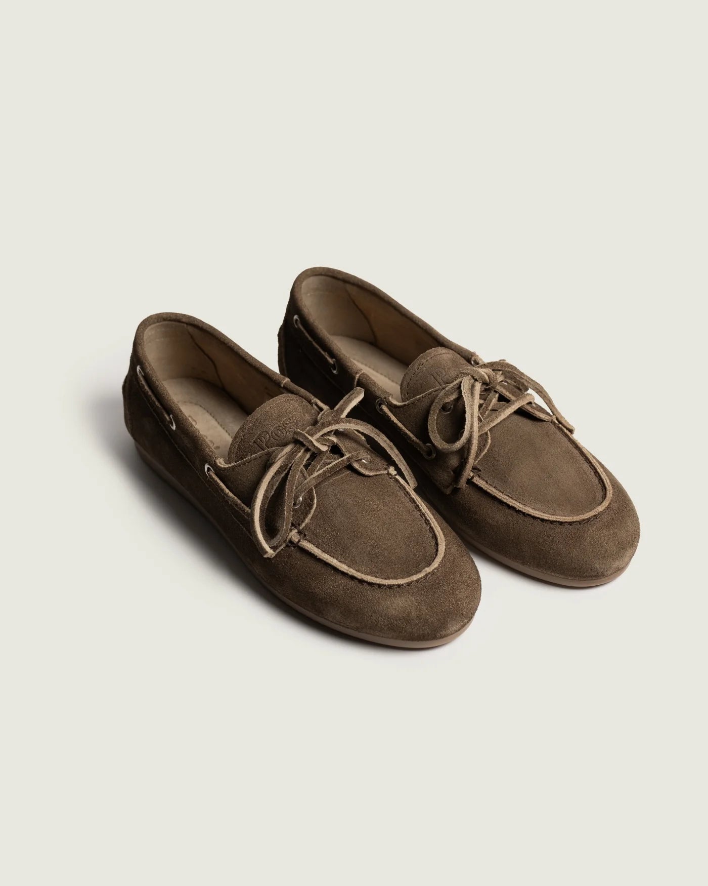 POSA Boat Loafer Brushed Suede - dunkelbraun