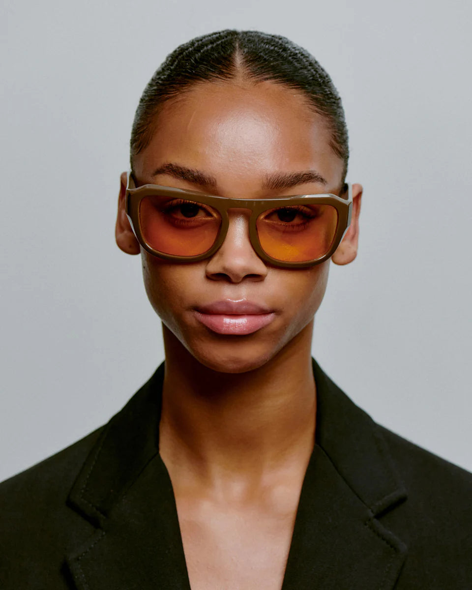 A. KJAERBEDE Sonnenbrille Max-Chocolate