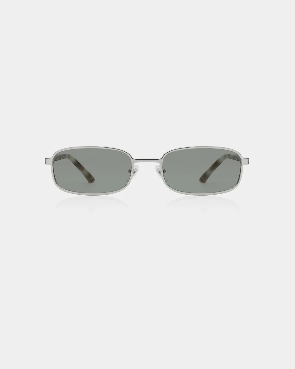 A. KJAERBEDE Sonnebrille Noah-Silver Cookie Dough