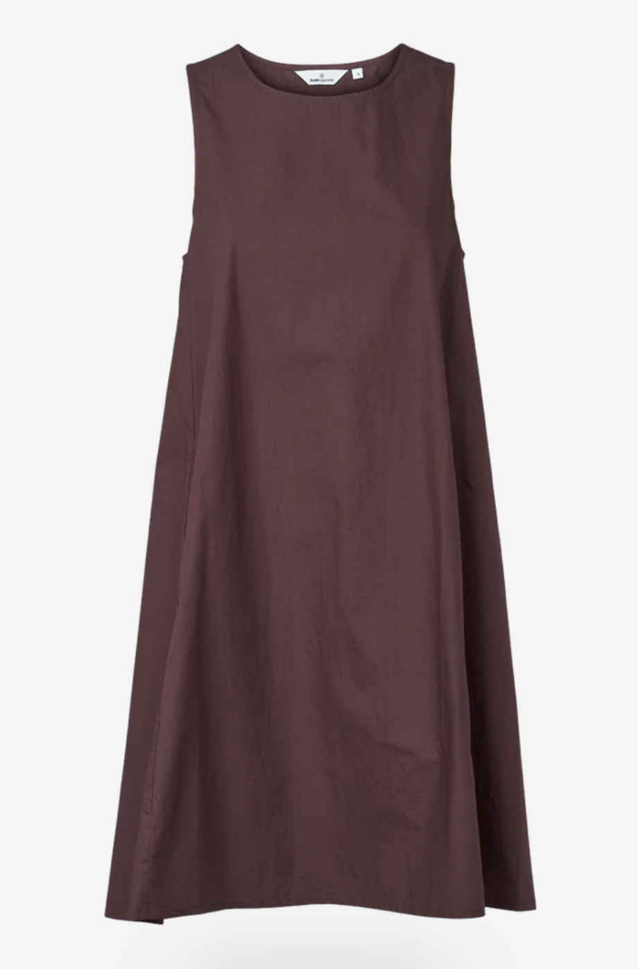 BASIC APPAREL Ida Kleid chicory coffee