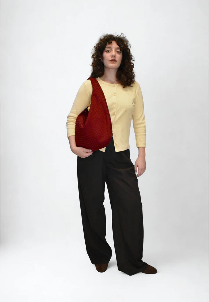 HVISK Schultertasche Haze Braided Neoprene