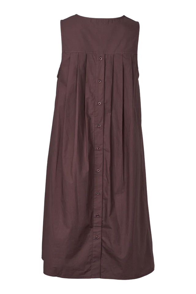 BASIC APPAREL Ida Kleid chicory coffee