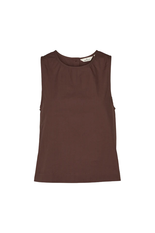 BASIC APPAREL Ida Top chicory coffee