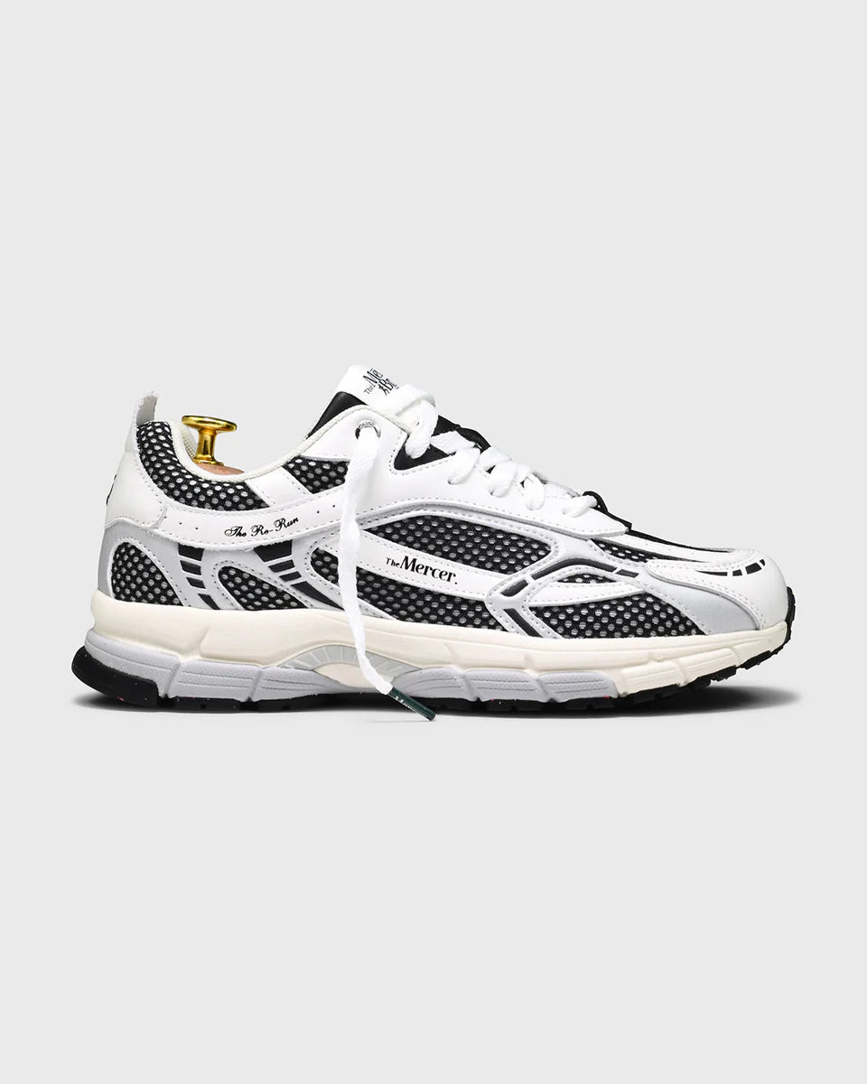 MERCER AMSTERDAM Sneaker Re-Run White/Black