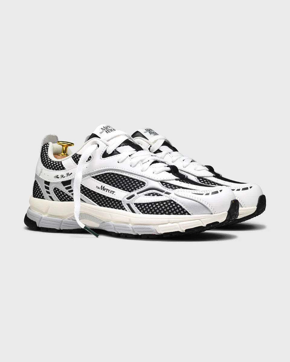 MERCER AMSTERDAM Sneaker Re-Run White/Black