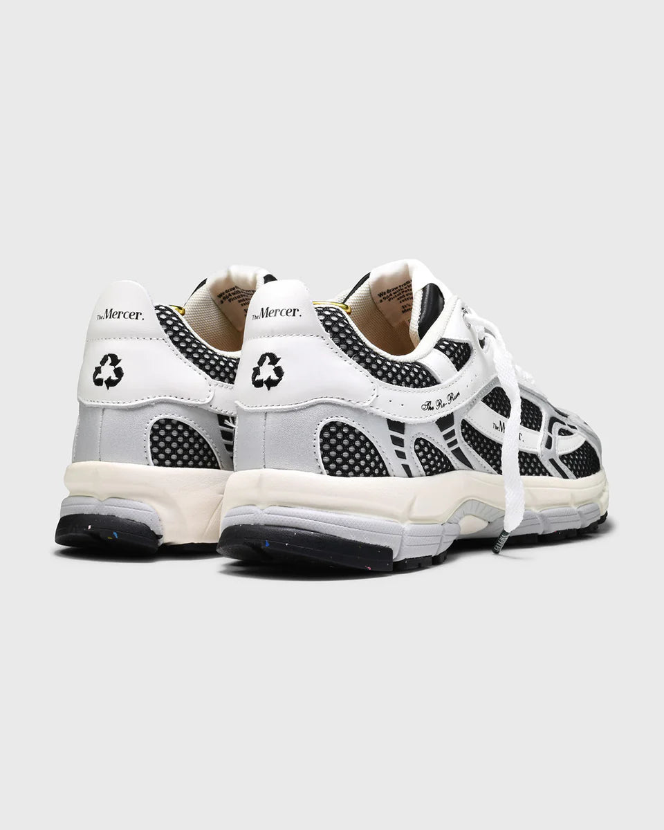 MERCER AMSTERDAM Sneaker Re-Run White/Black