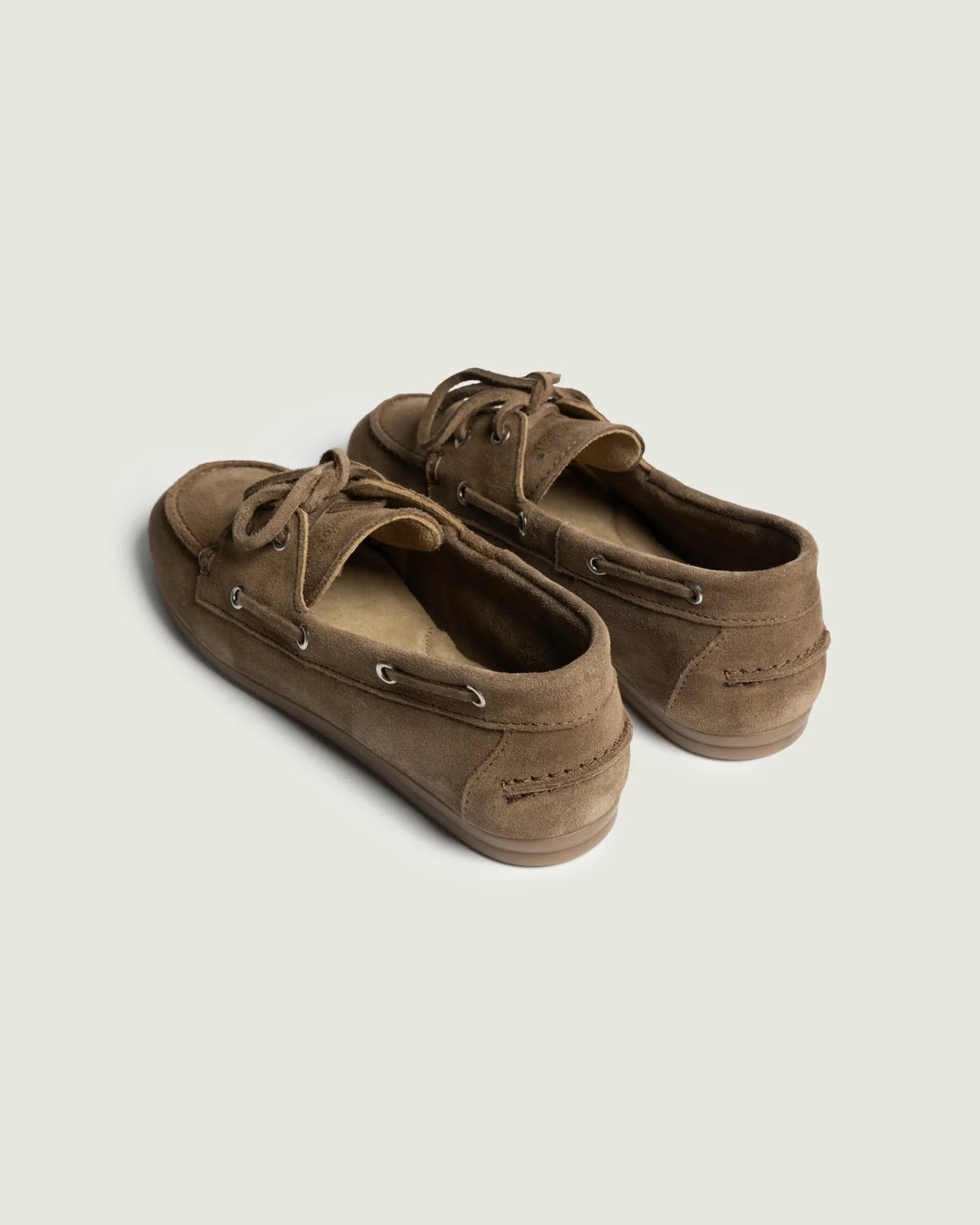 POSA Boat Loafer Brushed - Suede light chocolate