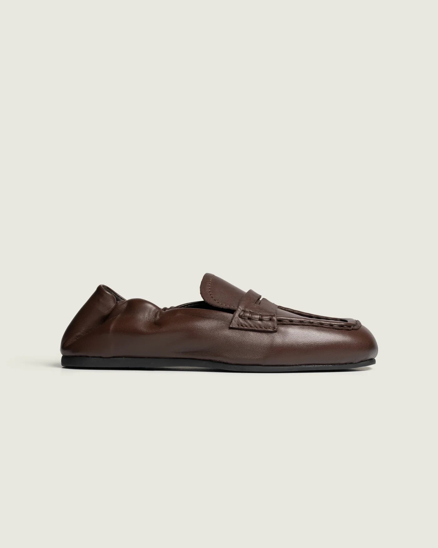 POSA Penny loafer square brown