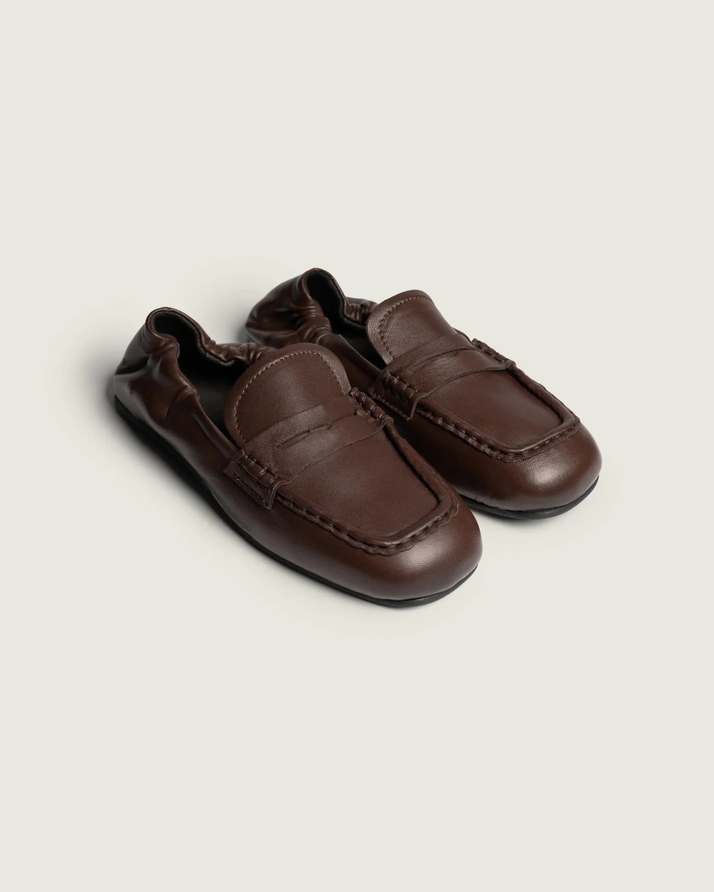 POSA Penny loafer square brown
