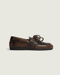 POSA Boat Loafer Brushed - Coffee