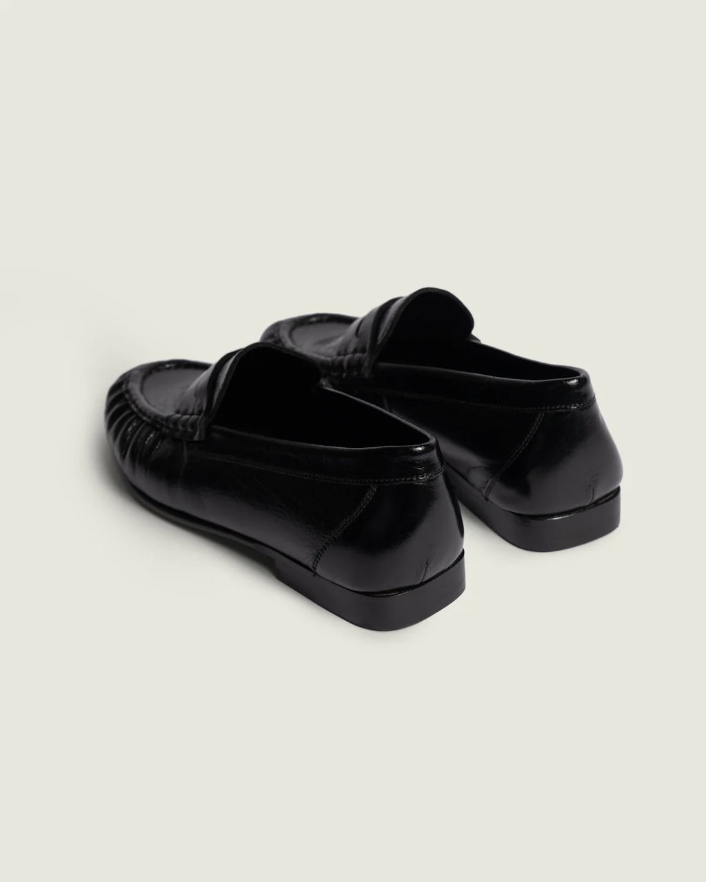 POSA Penny Loafer Wrinkle - schwarz