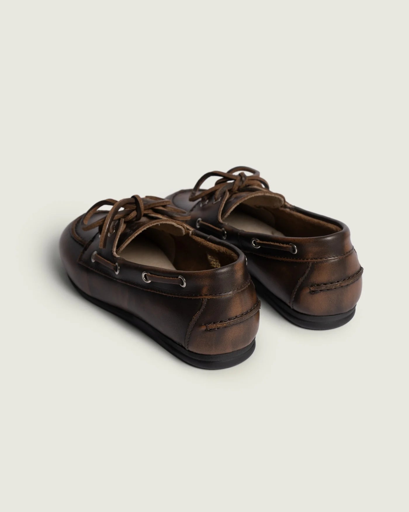POSA Boat Loafer Brushed - Coffee