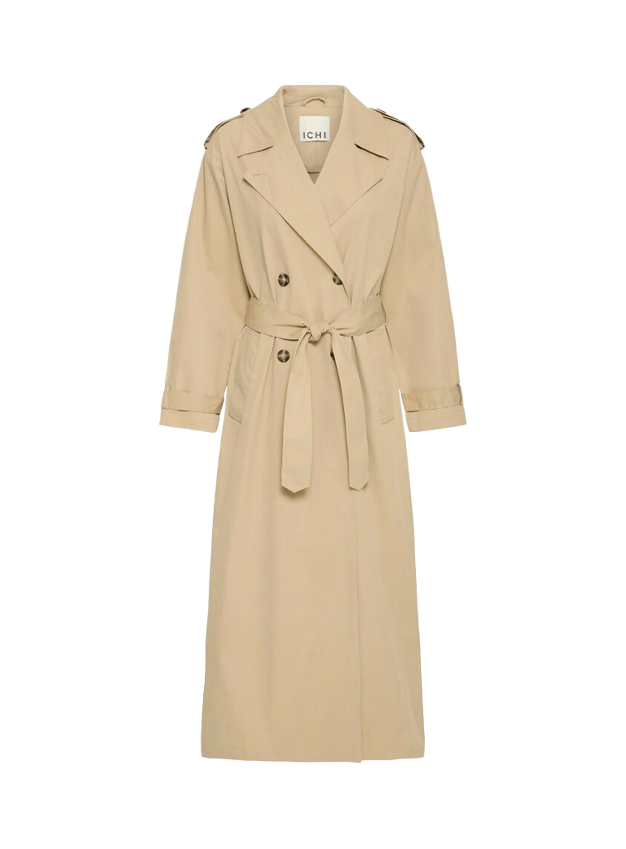 ICHI IHGILANA Trenchcoat beige